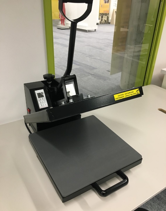 Heat Press Des Moines Public Library